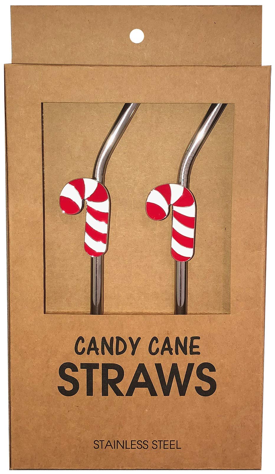 Kheper GamesHoliday Metal Straws - Candy Cane