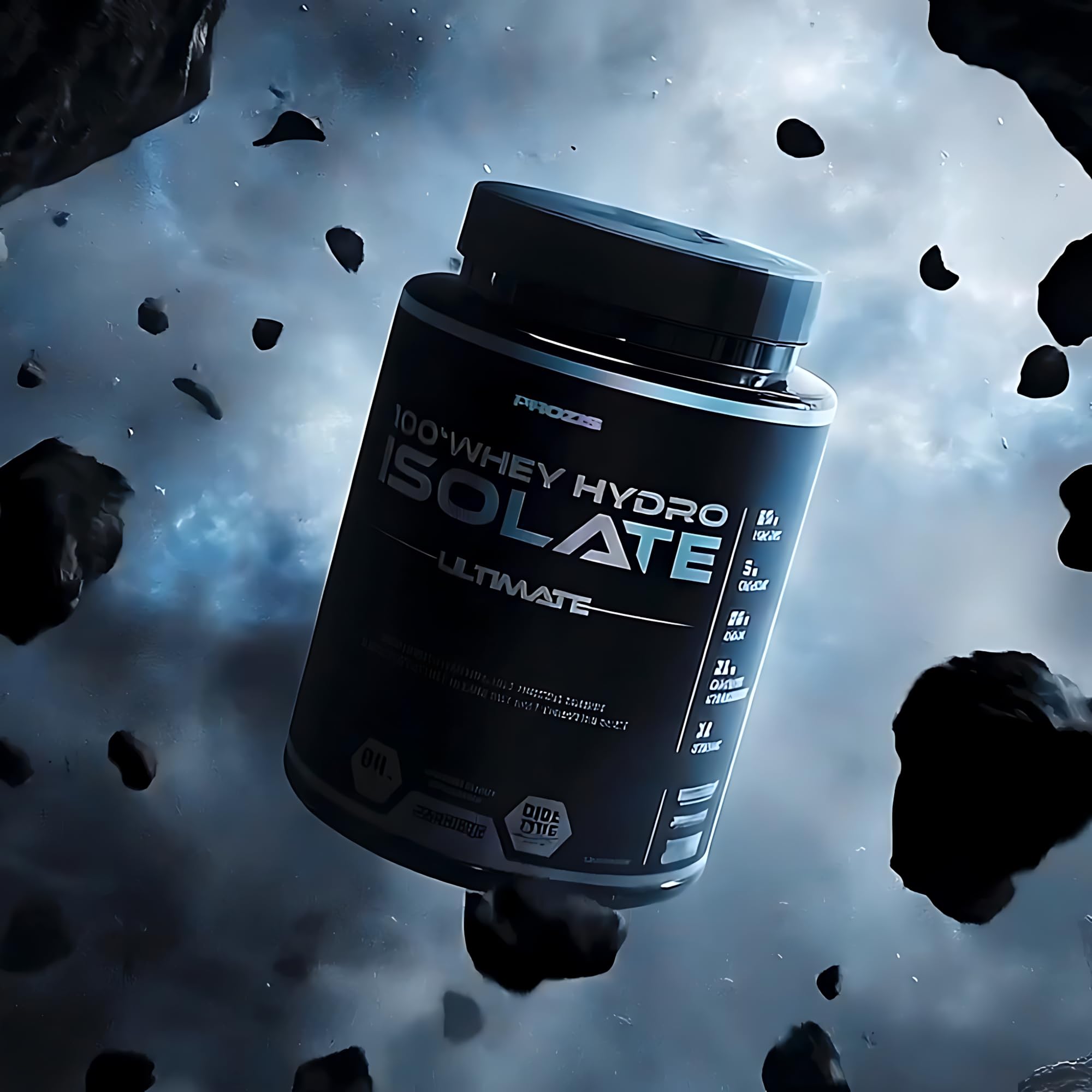 Prozis 100% Whey Hydro Isolate SS Proteine, 2000 g, Cioccolato