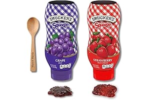 Smucker's Jelly & Strawberry Spread: Grape Jelly Squeeze Bottle Duo