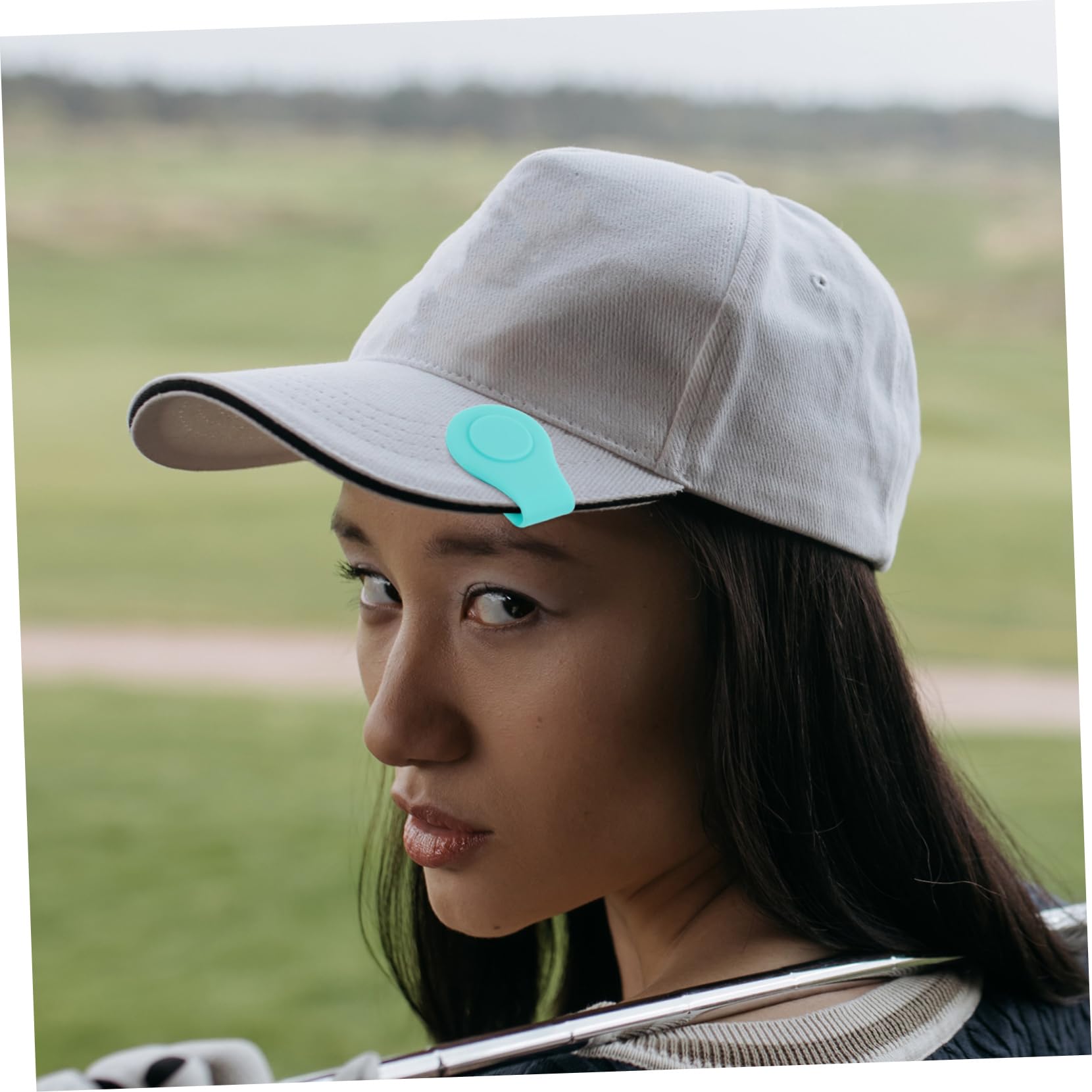 Hemobllo Clip per Cappello Silicone Marker Magnetici per Palline Golf Accessori Pratici E Decorativi per Golfisti