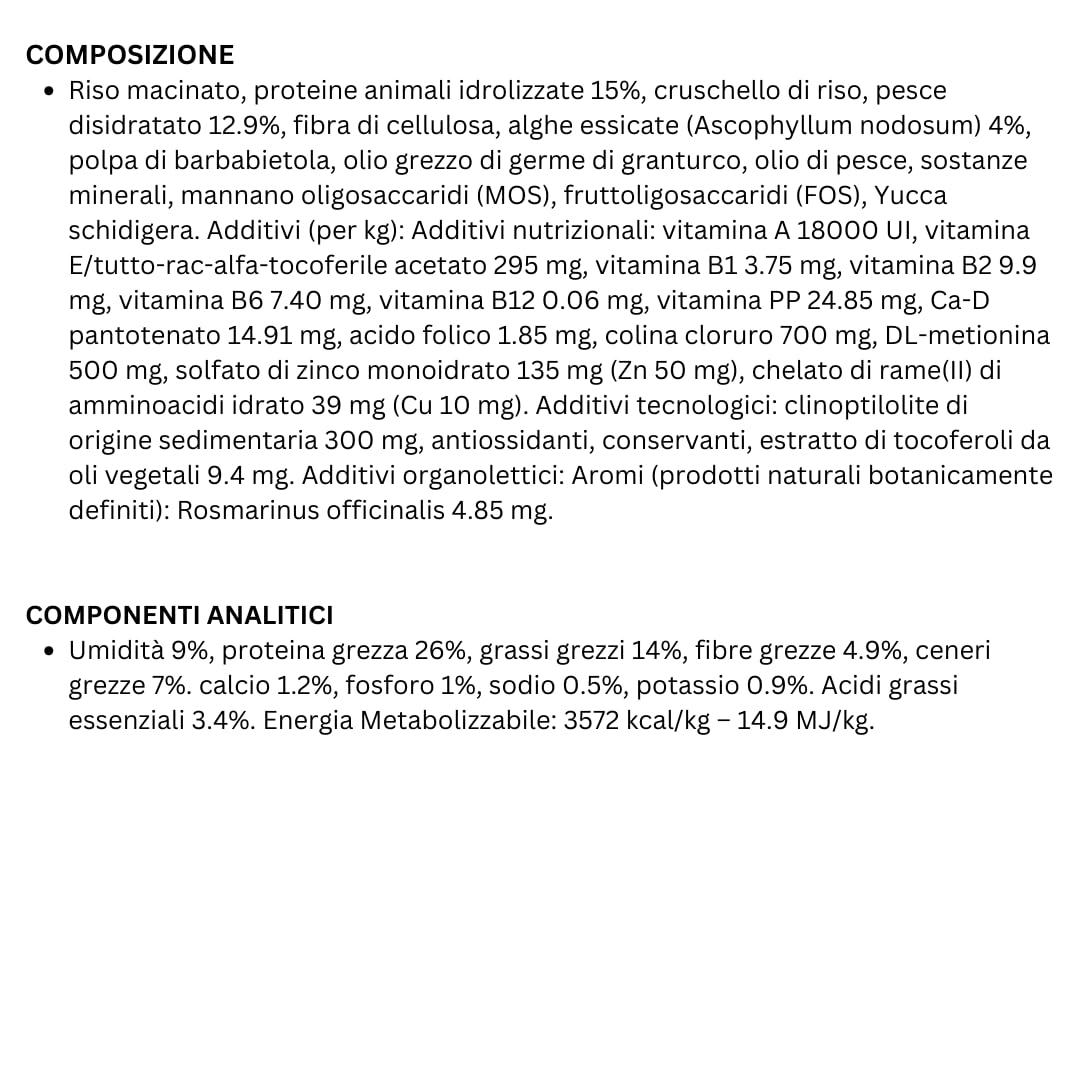 FORZA 10 Cane Intestinal Colon Fase II All Size - Pesce | alimento secco dietetico completo per cani adulti, per la compensazione della cattiva digestione, 1 confezione da 4 kg.