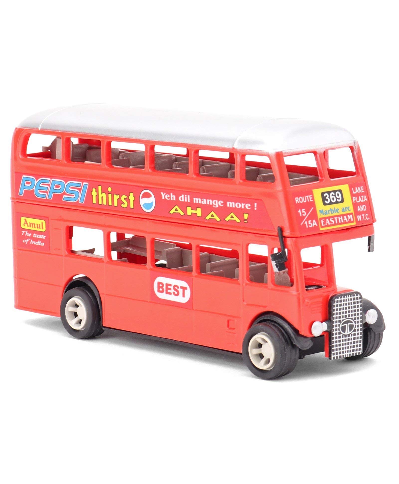 Shinsei Dx. Double Decker Bus Maintenance Free Pullback Spring Action Race Toy Gift for Boys 3+ Years. Strong ABS Plastic, NO Sharp Edges, BIS Certified. Pack of 1, Color Red (B0B3HFP11D) Amazon Price History, Amazon Price Tracker