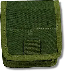 Porta Algemas Universal Modular Colete Cinto Caki Verde Pt