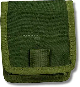 Porta Algemas Universal Modular Colete Cinto Caki Verde Pt