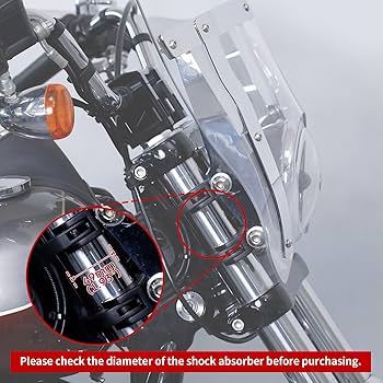 Amazon.com: XFMT Detachable Windshield Clamps Compatible