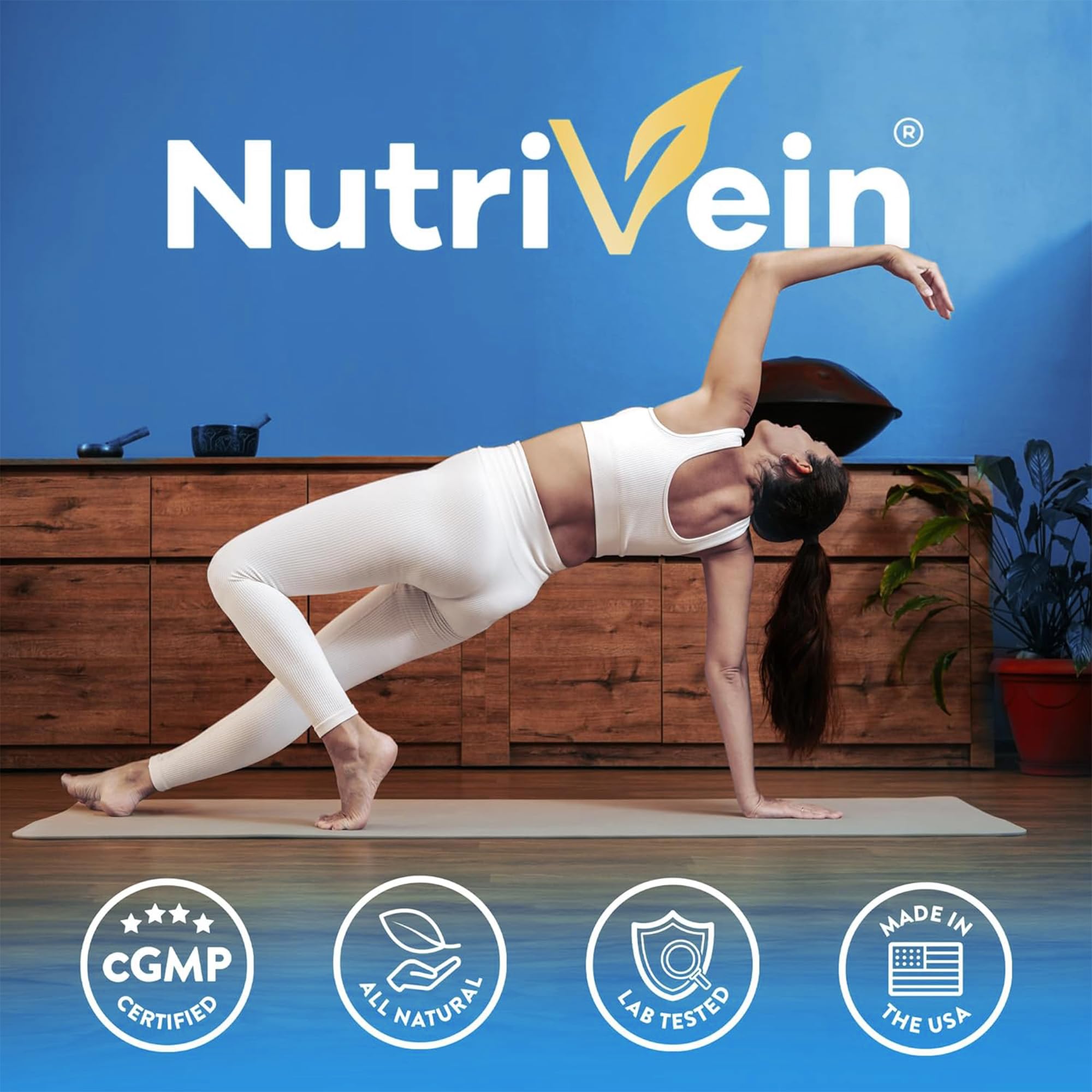 Nutrivein Lutein & Zeaxanthin Eye Vitamins with Eyebright - 60 Capsules — Amazon image 7