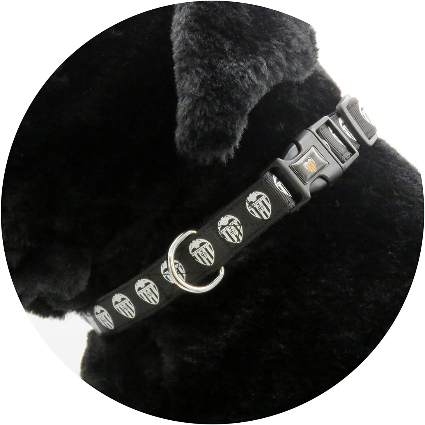 Dog Collar - Size S - Valencia, Pet Accessories, Football, Official Product (CyP Brands) 4