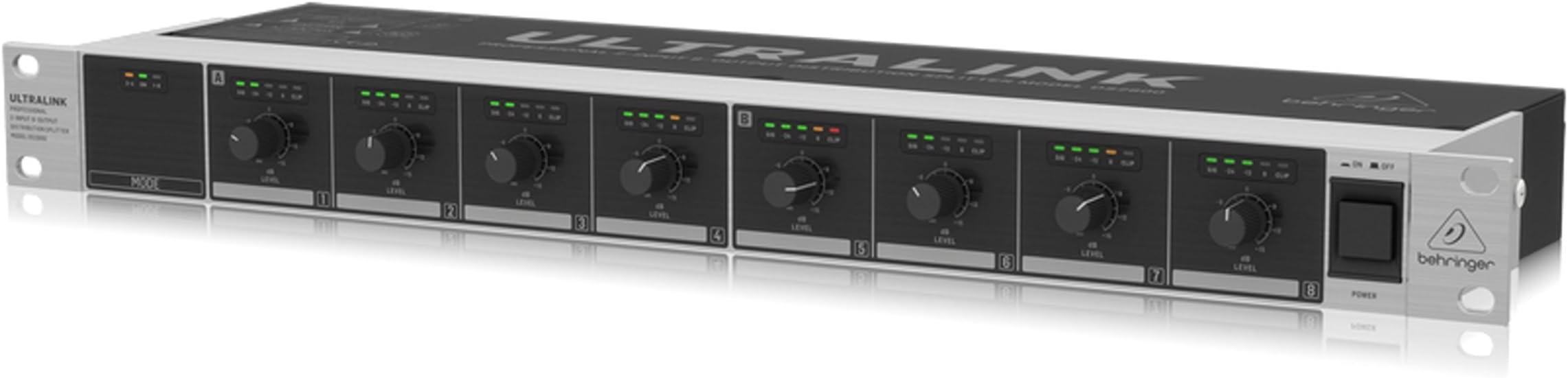 Behringer DS2800 Professional 2-Input 8-Output Distribution Splitter