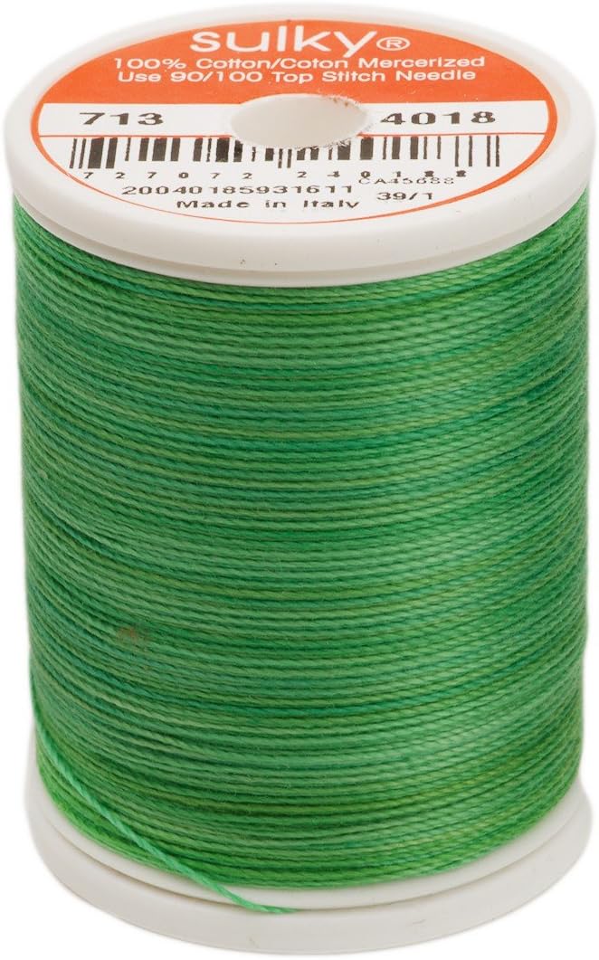 Sulky Blendables Thread 12wt 330yd-Summer Grass