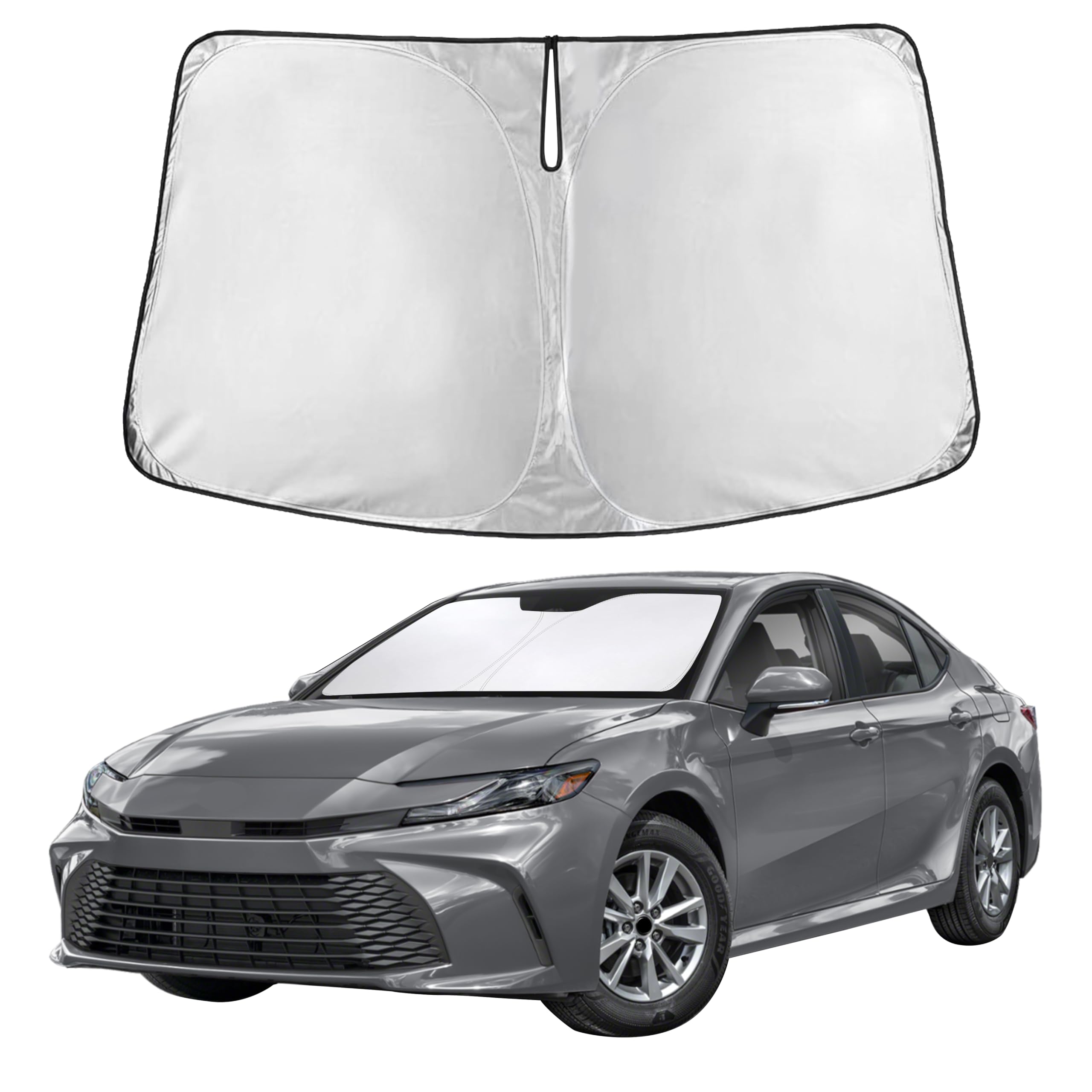 Autovir Windshields Sun Shade Fit for 2025 2026 Toyota Camry