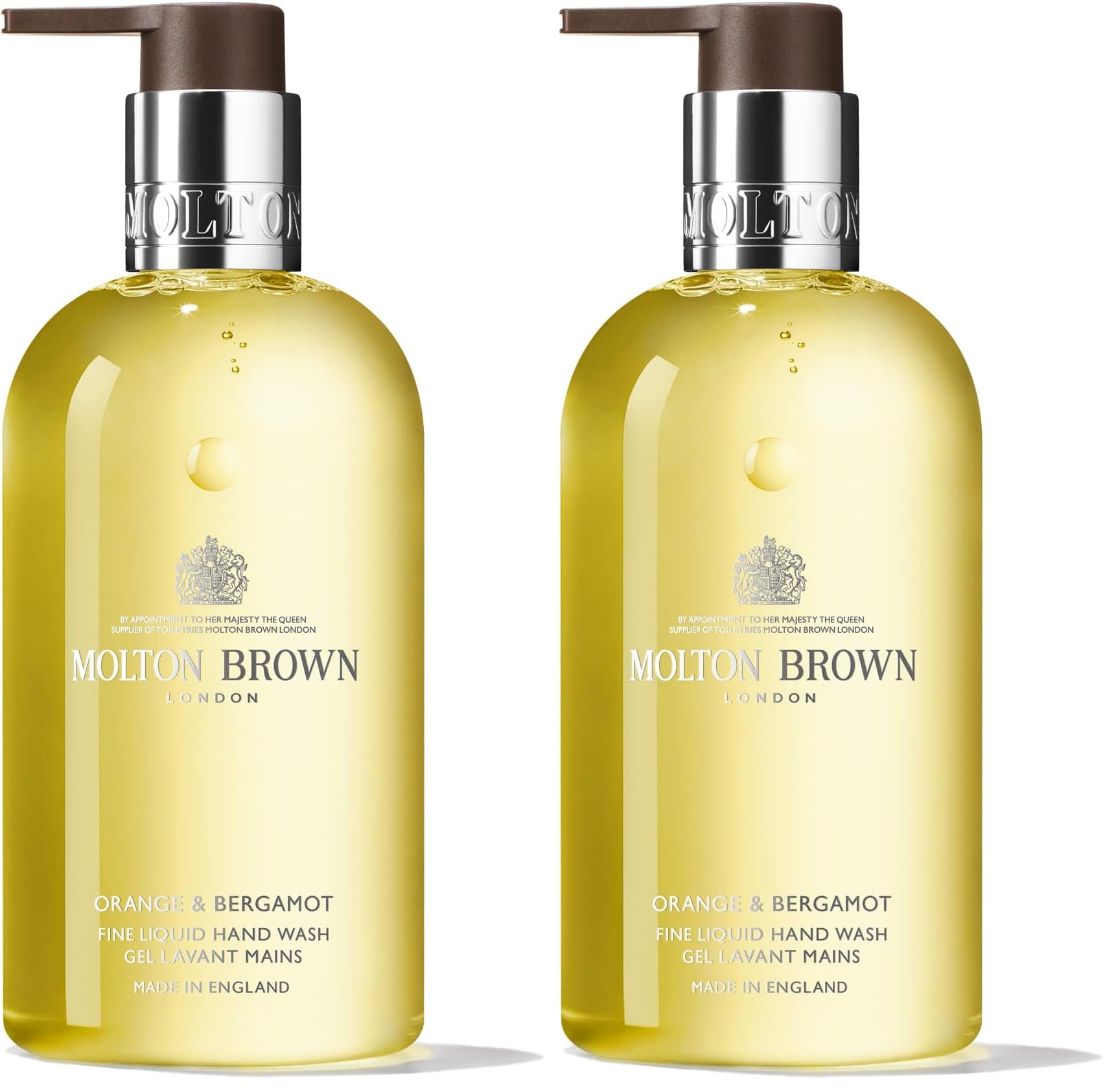 Orange & Bergamot Fine Liquid Hand Wash 10 fl. oz.