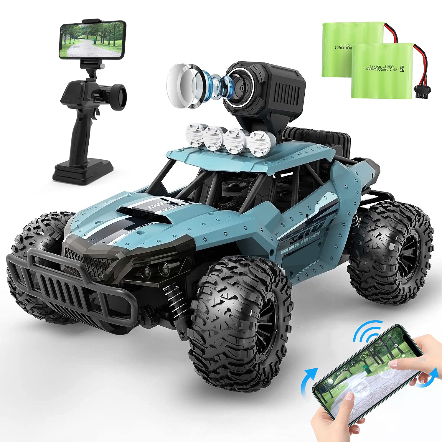 DEERC RC Cars DE36W Remote Control Car 