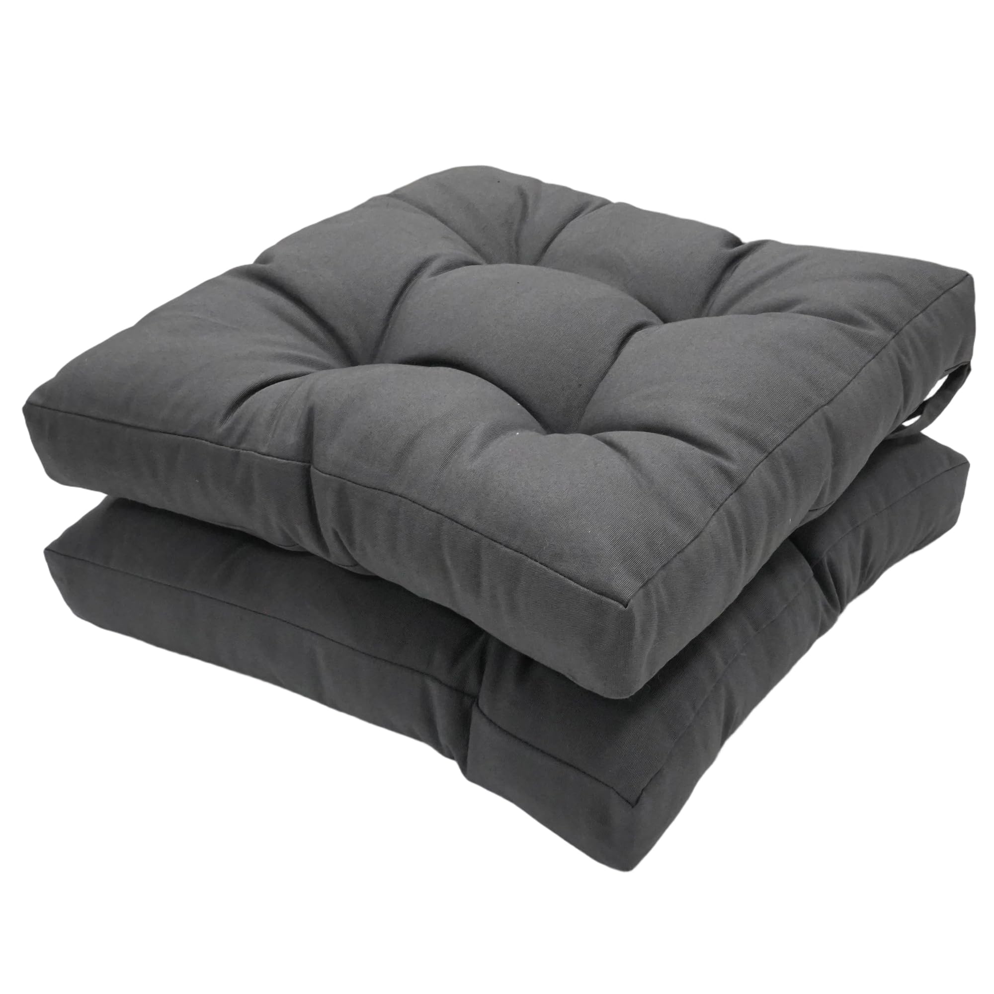 Viste tu hogar Pack 2 Cojines para Silla, 40x40x5 CM, Efecto Tridimensional, Relleno de 100% Poliéster, Ideal para Comedor, Terraza, Salón y Restaurante, Color Raya Beige, Fabricado en España — view 11