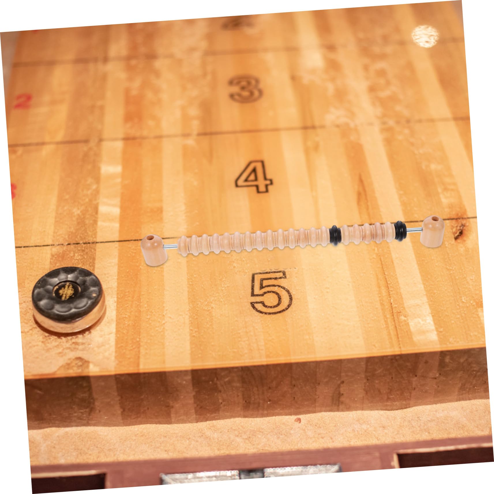 Artibetter Holz Punktezähler Satz und 1, Shuffleboard Tischfußball