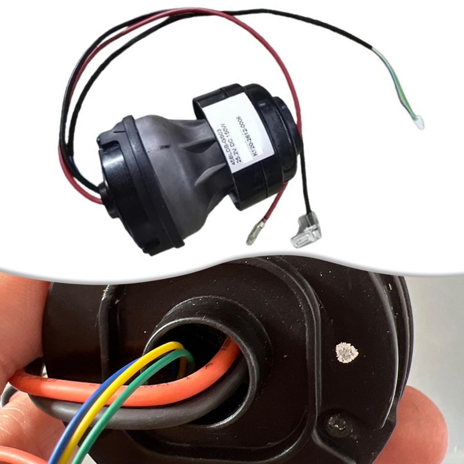 Motore a spazzola principale, 45BLDB-GS03 25,2 V 150 W, per aspirapolvere Floor S3 S5 Pro 2 Smart S6 S7 Home, nero