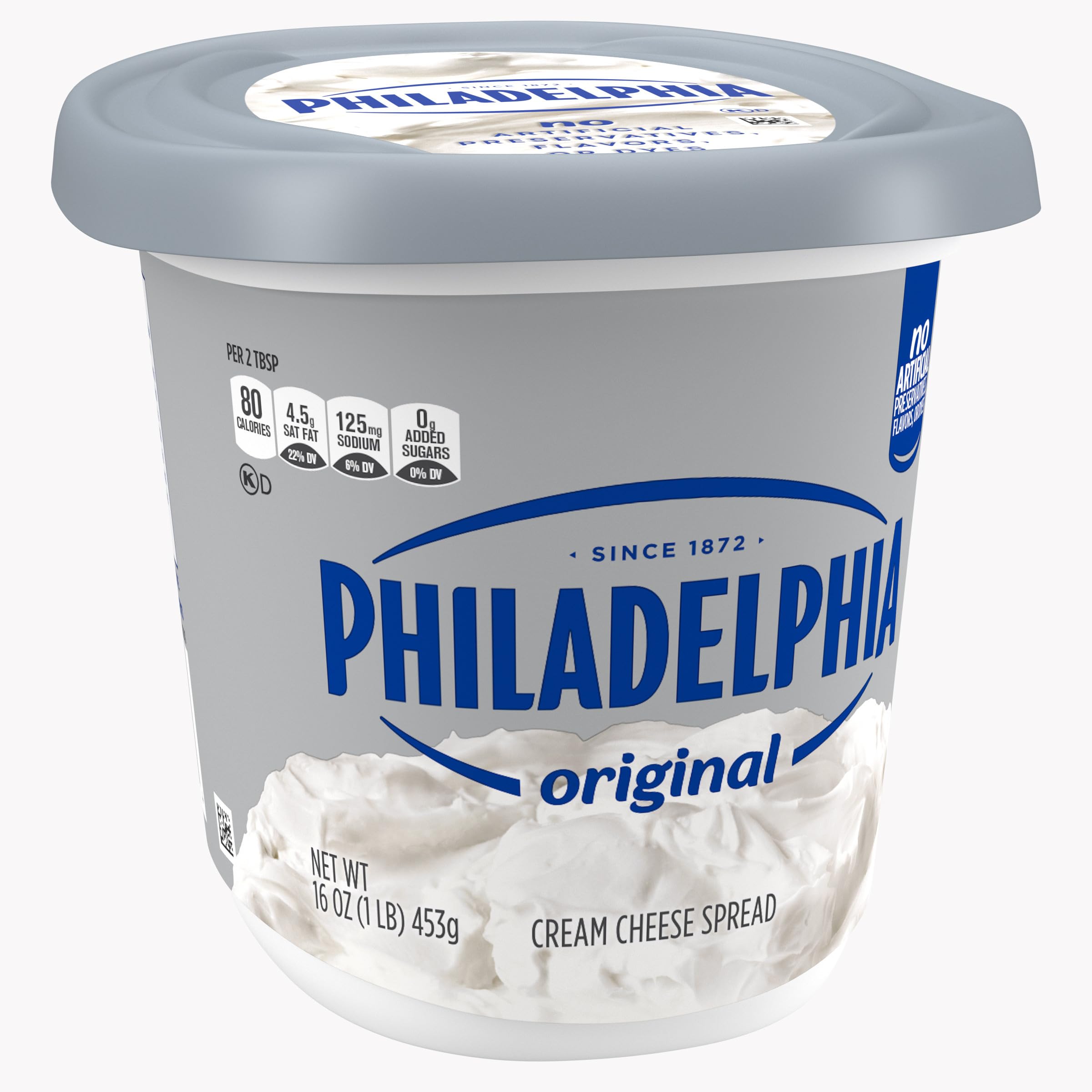 Philadelphia Cream Cheese Spread 1 Tub for Smooth Spreadable Mornings Original No Artificial Preservatives Flavors or Dyes 16 — view 9