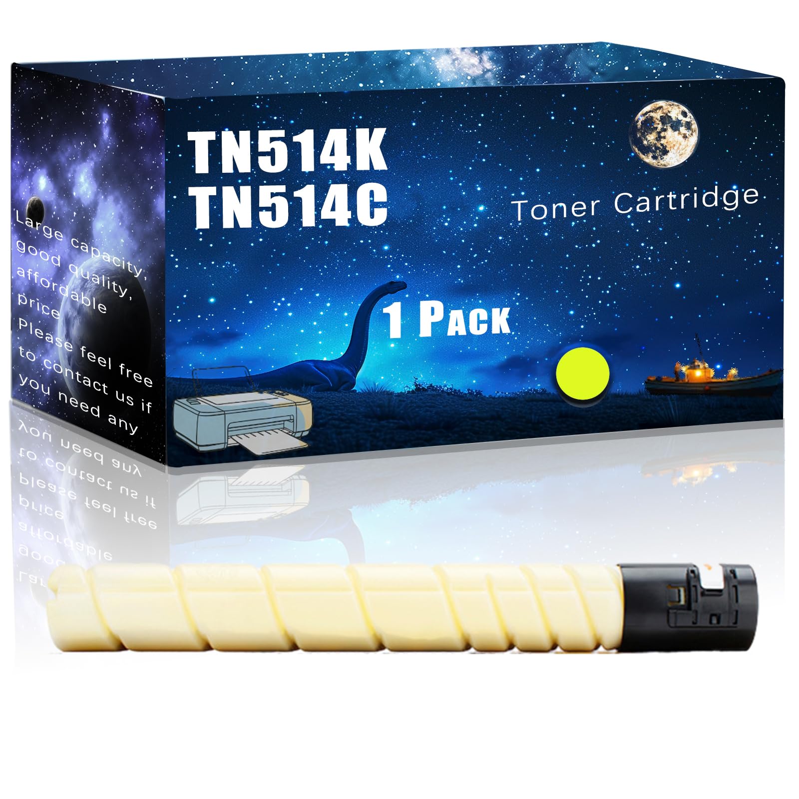 Amazon.com: MUCQL TN514K TN514C TN514M TN514Y Compatible Toner