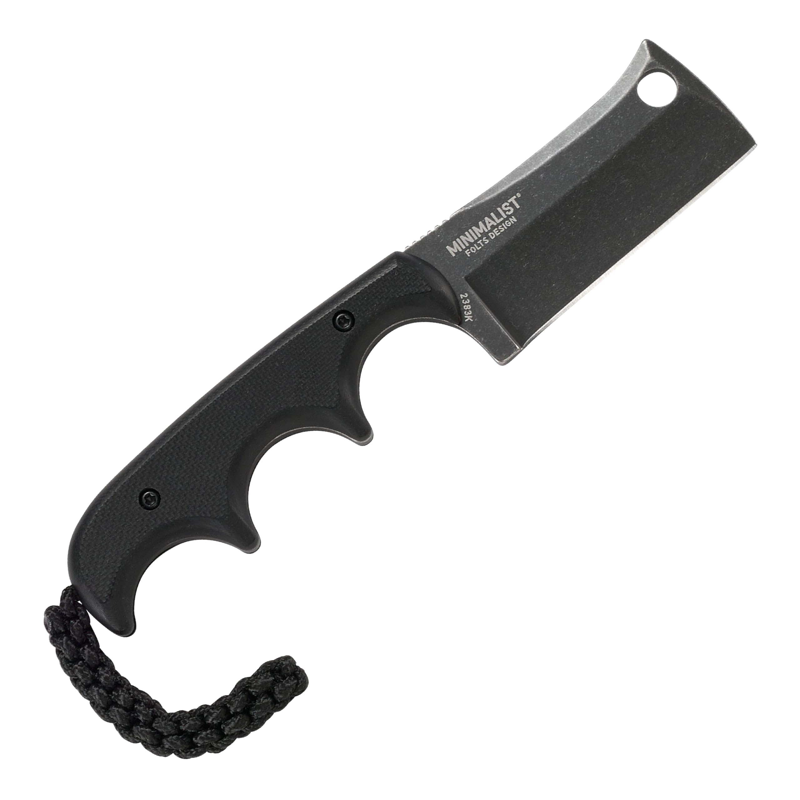 CRKT Hoja fija opaca minimalista de 2.13 pulgadas