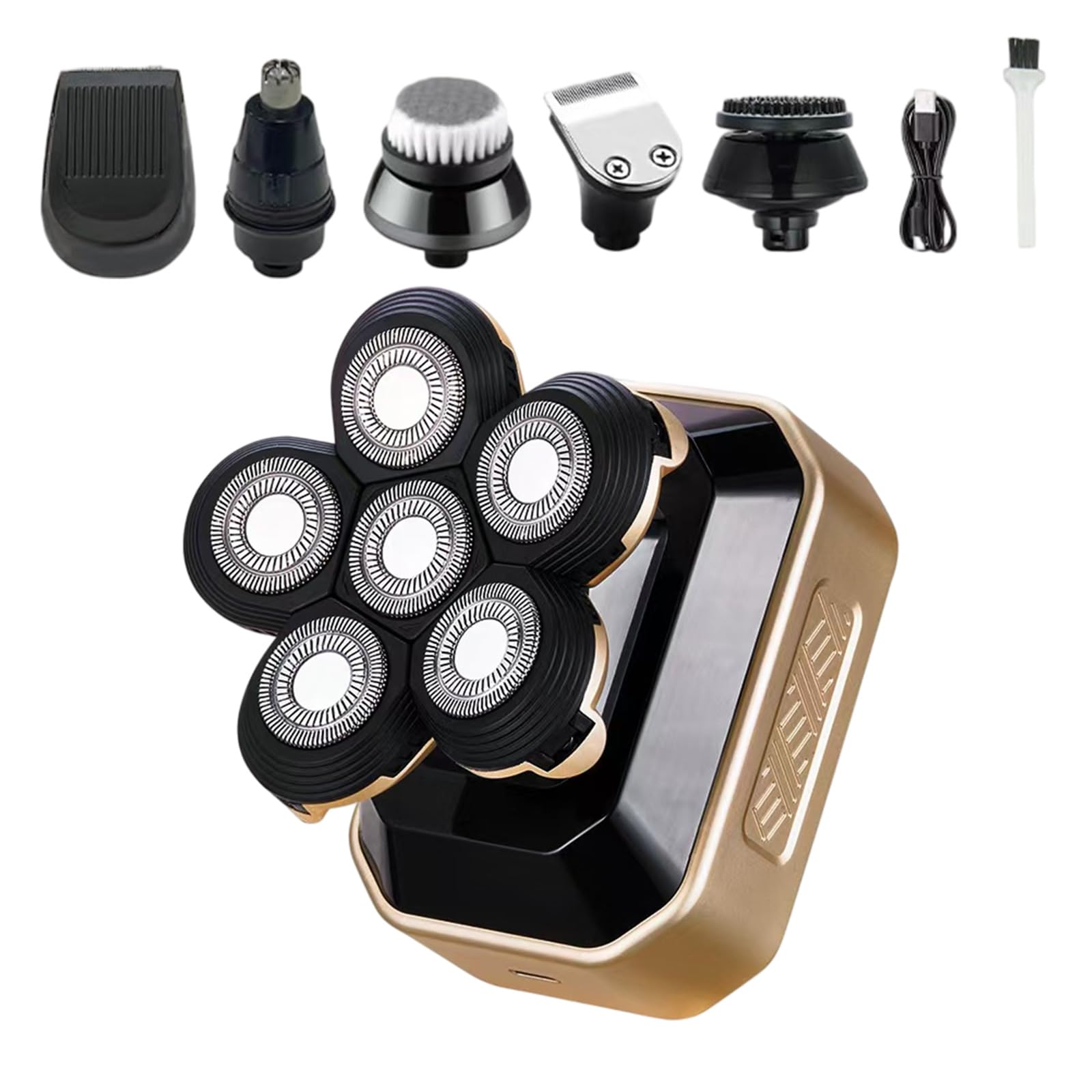 Multiuso Ricaricabile Capelli Trimmer e Rasoio Set Uomini 6 Floating Trimmer Capelli per Personalmente Grooming Uomini Galleggiante