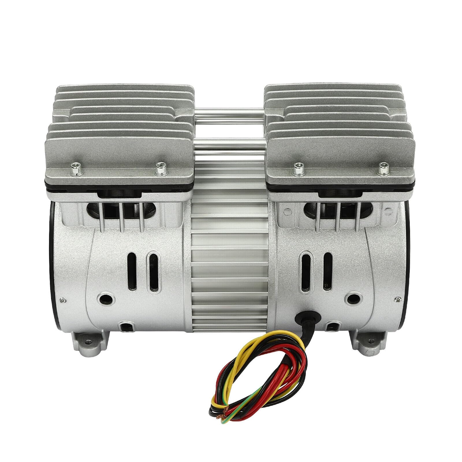 Compressore d'aria silenzioso 8 bar Motore 500W/800W Gruppo compressore senza olio compressore rotore Testa 125 l/min (550W)