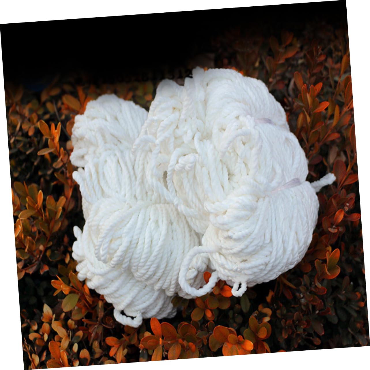 HEMOTON Football Soccer Goal Net 7 Players Outdoor Sports Training Lightweight Portable