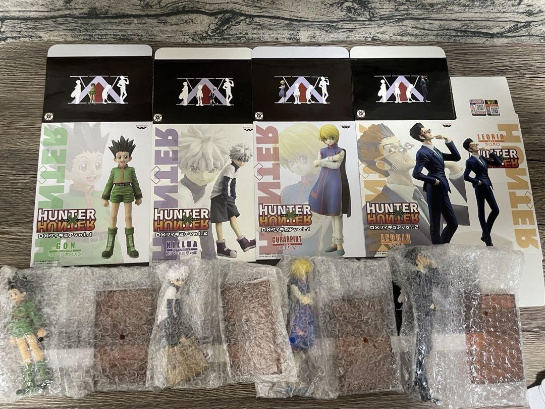Amazon | ハンター×ハンター プライズ フィギュア 4種 セット