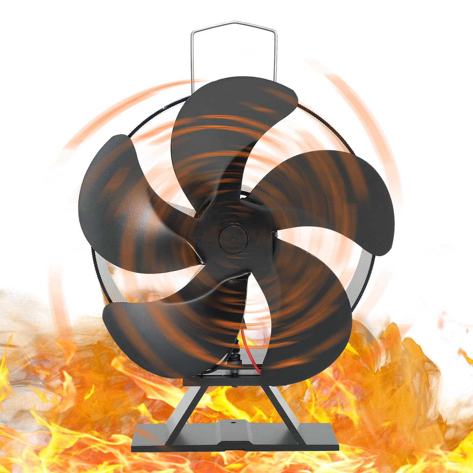Amazon.co.jp: Pellet Stove Fan - Heat Powered Stove Top Fan - Wood Stove Fan  Rende : Clothing, Shoes u0026 Jewelry