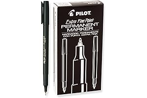 PILOT G2 Extra Fine Point Permanent Markers - 12 pack