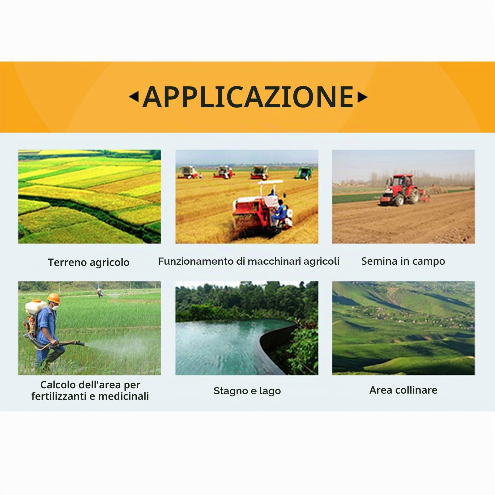 Strumento Rilevamento Terreno GPS 2.4" con Display a Colori per Topografia e Misurazioni Professionali
