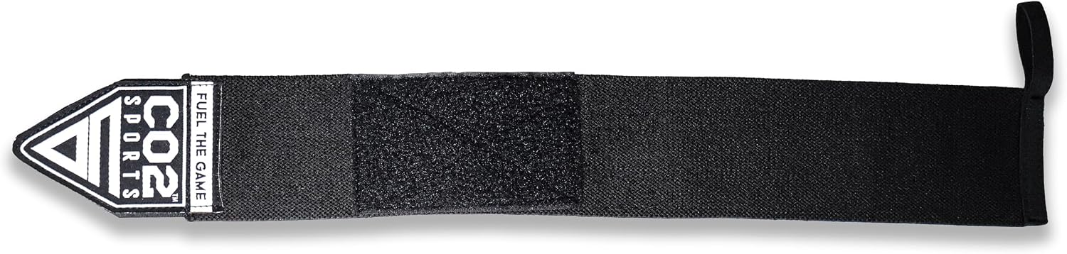 Wrist Straps for Weightlifting – 18” Heavy Duty Polyester Elastic Lifting Straps with Wrist Support, Gym Straps for Deadlifts, Pull Ups, Strength Training, Weight Lifting Accessories for Men & Women