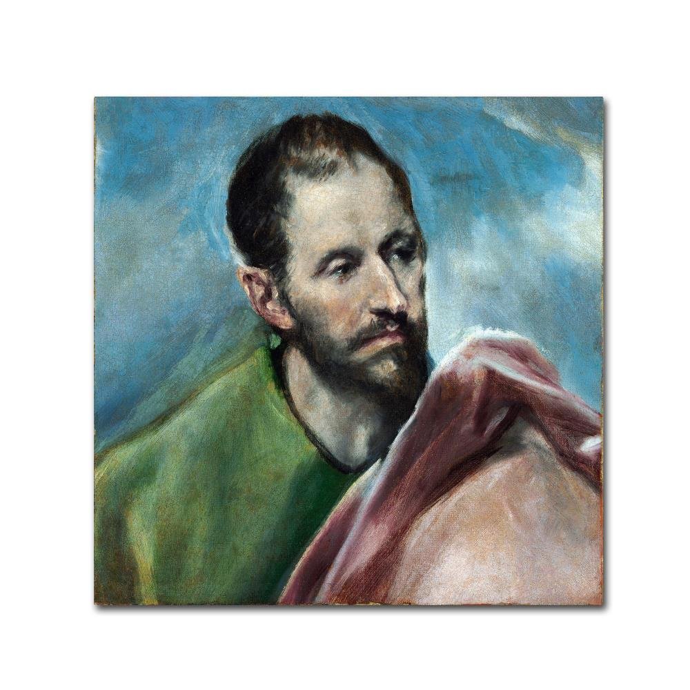 Saint James The Younger by El Greco, 18x18-Inch Canvas Wall Art
