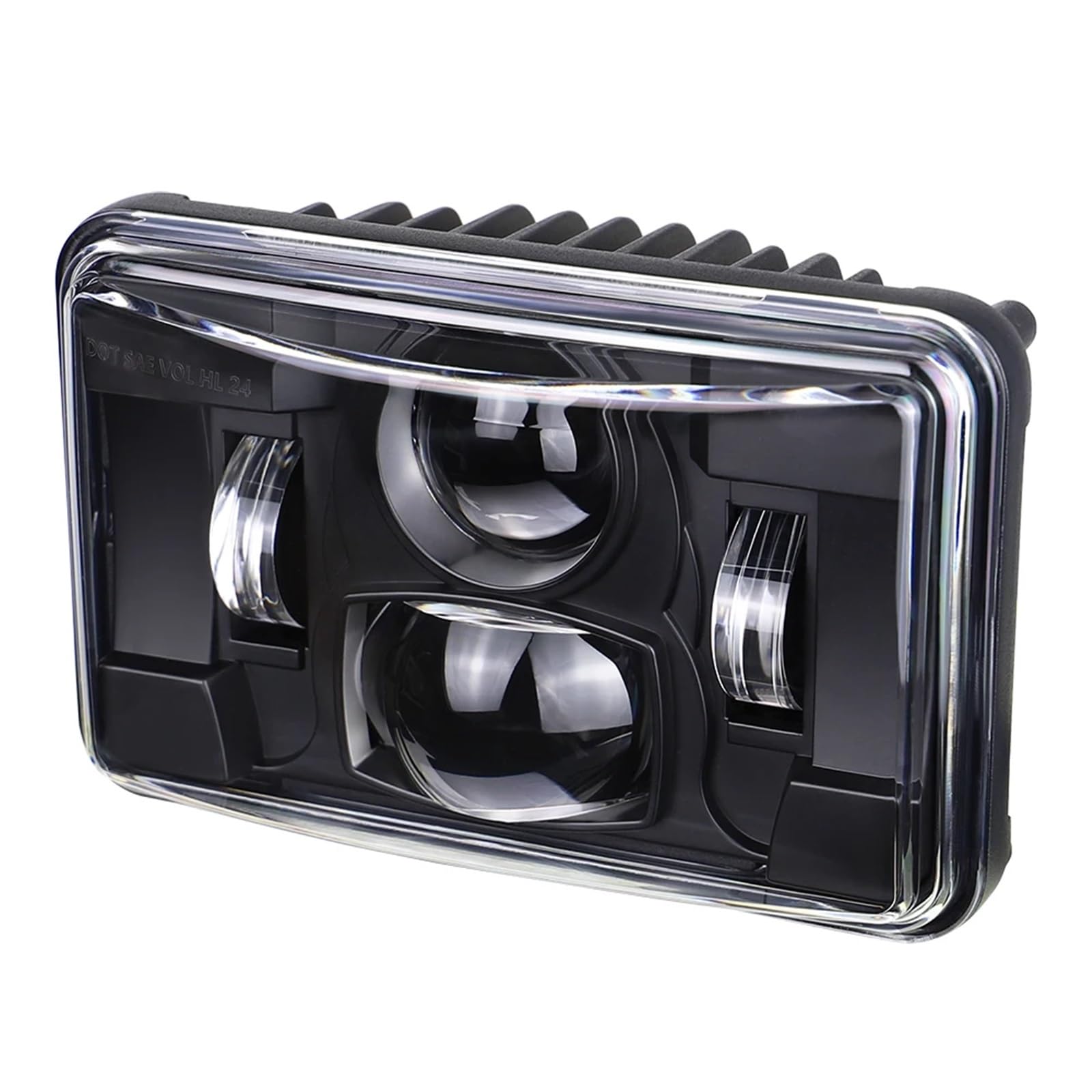 Zestaw reflektorów Reflektory 4 szt. 4x6 cali LED reflektory wiązki światła pasujące do Peterbilt pasujące do Kenworth pasujące do Freightliner pasujące do Forda