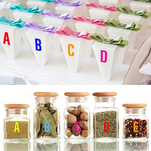 Miniatura 8 de Kit de 8 hojas de vinilo autoadhesivas, números de buzón para buzón, señales, ventana, puerta, coches, camiones, hogar, negocios, número de