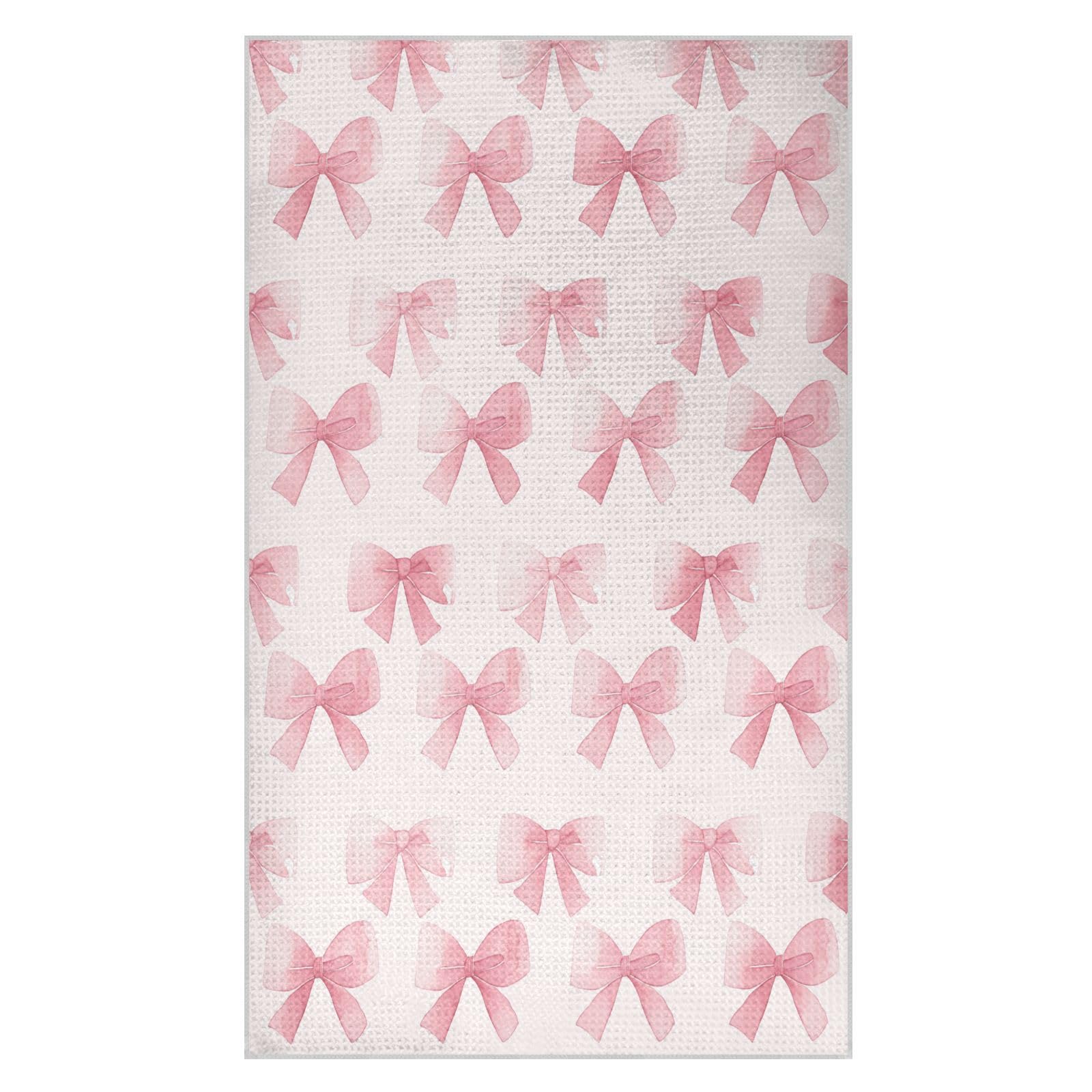 JiangGgen Bow Kitchen Towel 1-Pack Soft Absorbent Dish Towel
