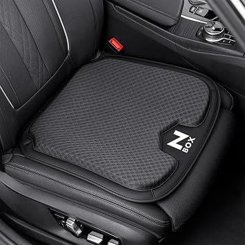 2 pcs Car Cushion for Honda N-BOX, Thick Car Seat Cushion Cushion for nbox JF1/JF2/JF3/JF4/JF5/JF6 N-BOX Custom Accessories, Ice Silk Material + Moisture and Stain Resistant Low Rebound Air