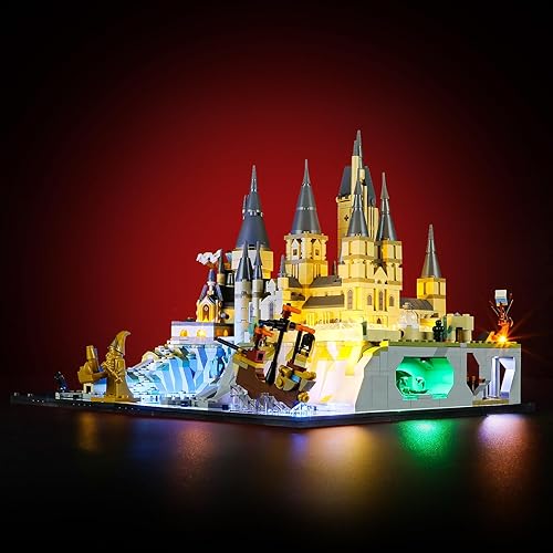 Miniatura 2 de Kit de luces para Lego-76419 Hogwarts Castle and Grounds - Compatible con Lego Harry Potter juego de bloques de construcción para adultos, juego de
