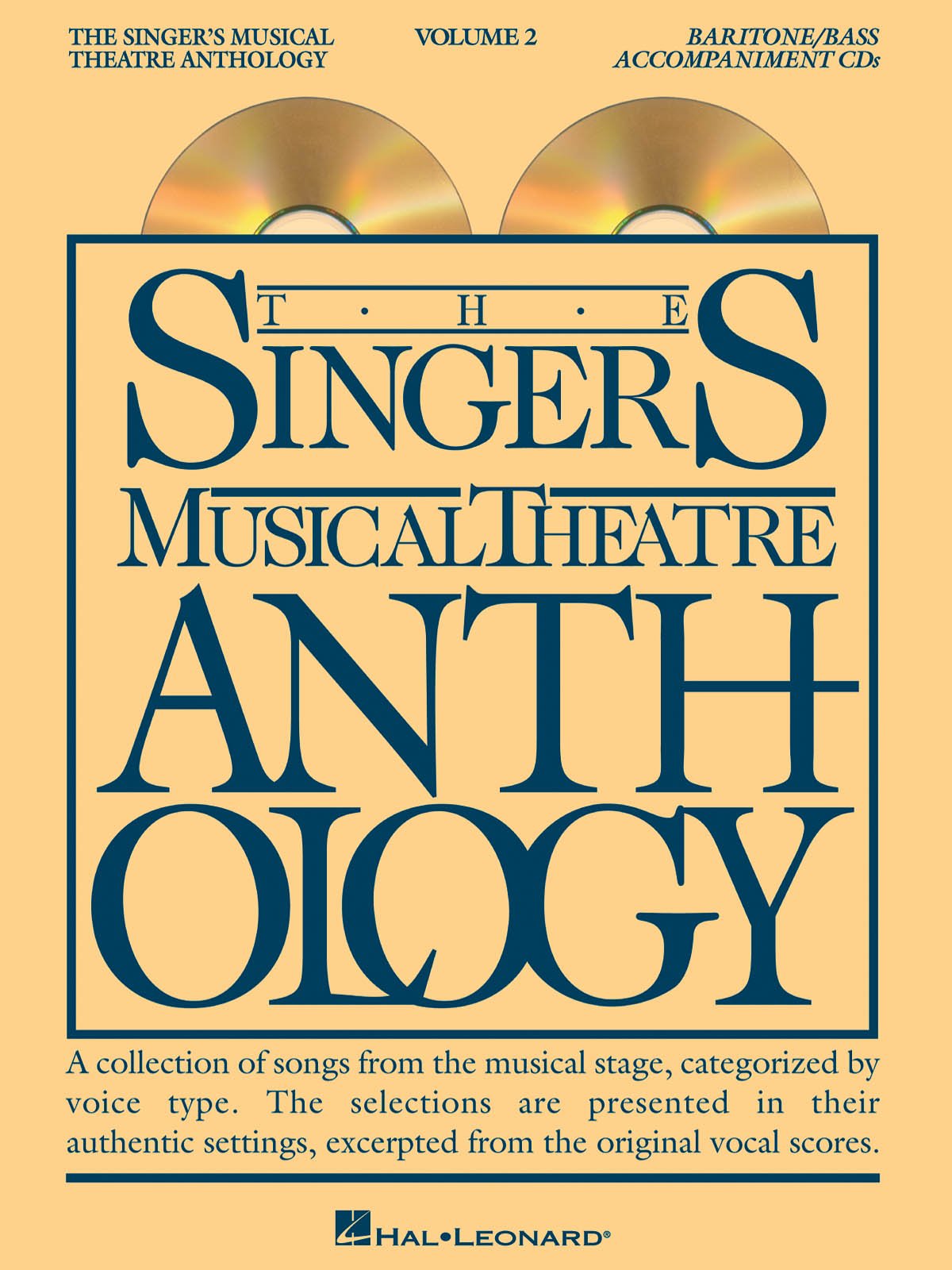 The Singer's Musical Theatre Anthology: Baritone/bass, Vol. 2 (Book & CD)
