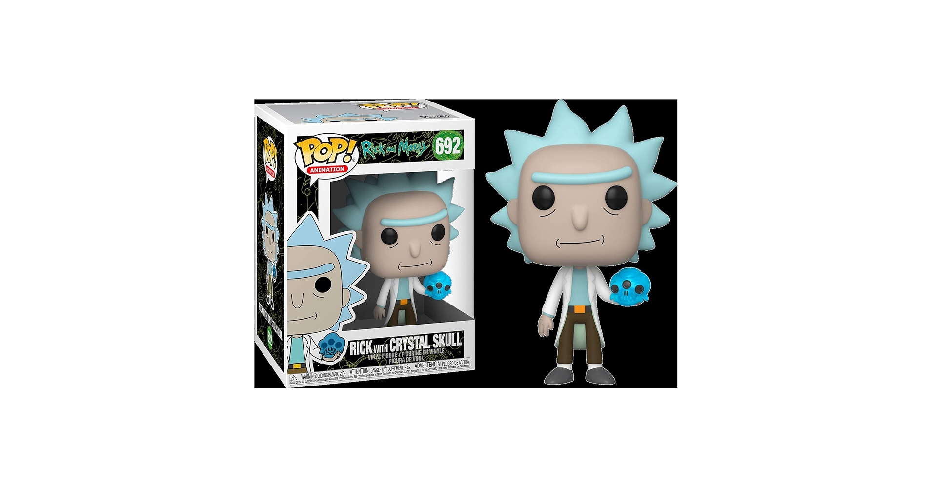 【新品】Funko pop Rick and Morty フィギュア 4体セット King of $#!+ with Sound Rick and Morty POP! Animation #694