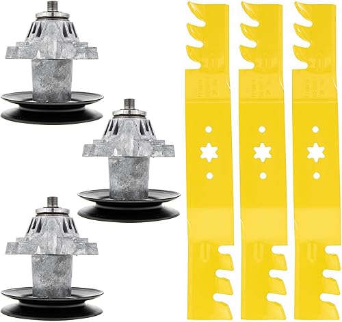 CUB CADET Kit de cuchilla y husillo extremo de 50 pulgadas LGT LGTX 1050 RZT-50 cortacésped 942-04053-X