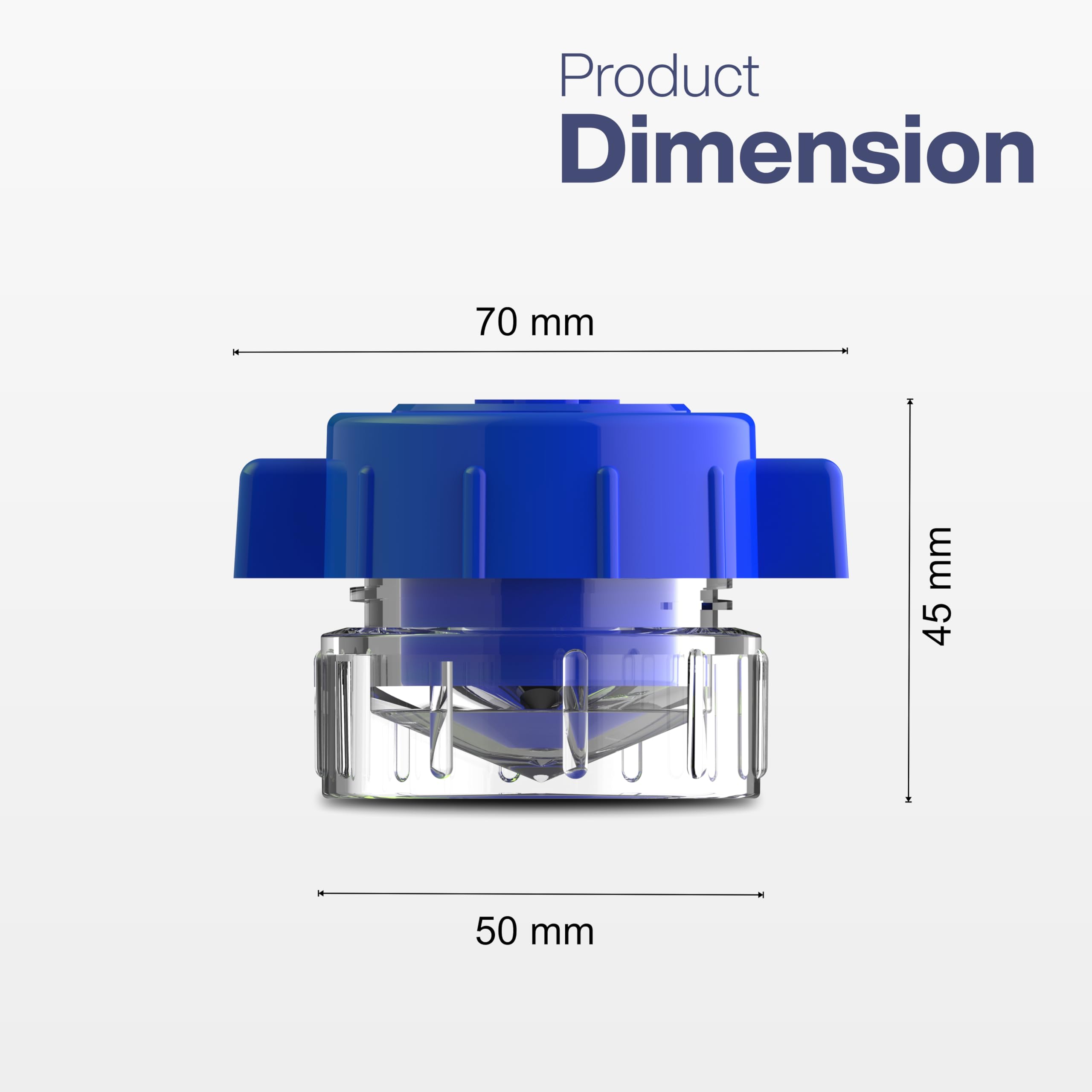 OTICA Tablet Crusher Pill Grinder Tablet Pulverizer Medicine Crusher in Powder Form for Great for Feeding Tube Use, Pets or Easier Medicine Intake or Kids Pack of 1 2