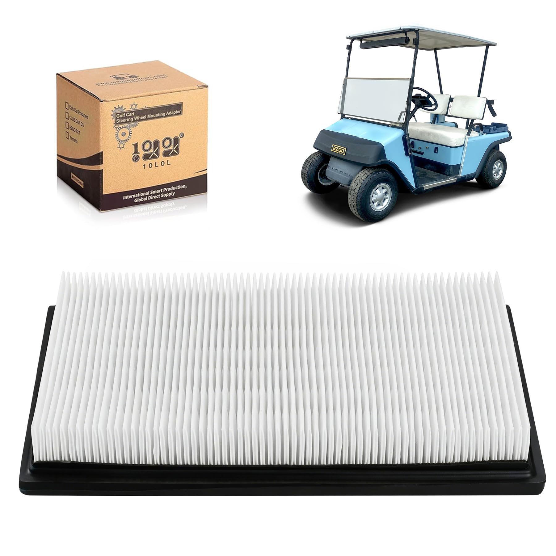 Amazon.com: 10L0L Golf Cart Air Filter Element for EZGO Marathon