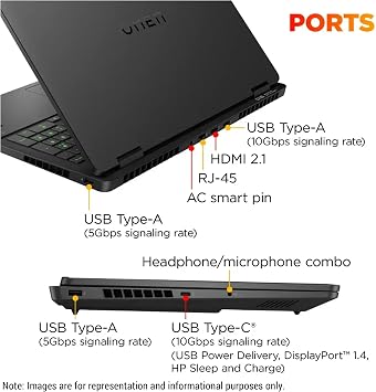 HP OMEN 16 Gaming Laptop, Intel Ultra 9-285H, 32 GB DDR5 RAM, 2 TB PCIe SSD, 16 WQXGA (2560x1600) 240Hz Display, Nvidia G-Force RTX 5070, RGB Backlit Keyboard, W11 Home, Shadow Black