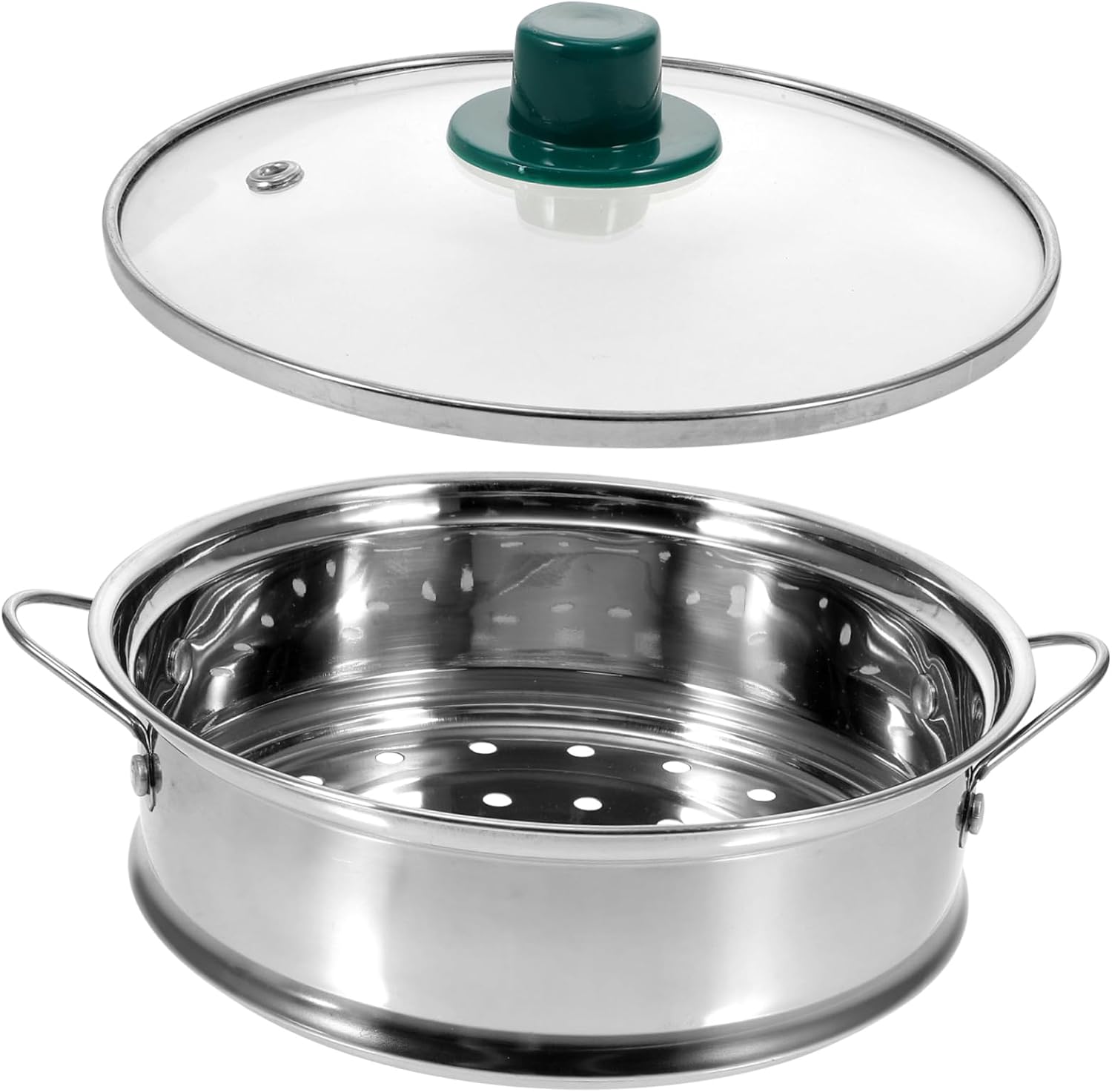 Alipis Steamer Streamer Soup Pot Premium Steamer Pot with Lid Fish