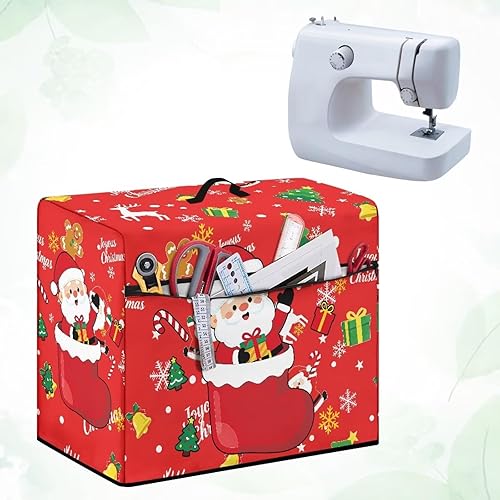 Miniatura 70 de Mumeson Cubierta antipolvo para máquina de coser de gatos negros con flores, para la mayoría de máquinas de coser estándar, plegable, duradera