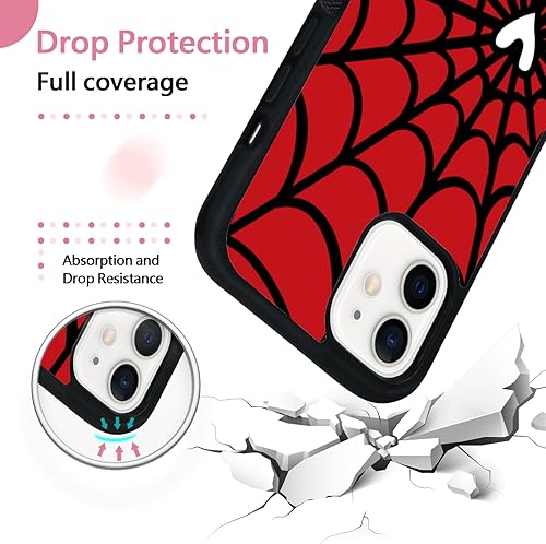 Miniatura 6 de Funda de teléfono de anime de Halloween para iPhone 11 12 13 14 Pro Max Mini XR XS X 7 8 Plus SE lindo diseño de telarañas diseño genial funda para