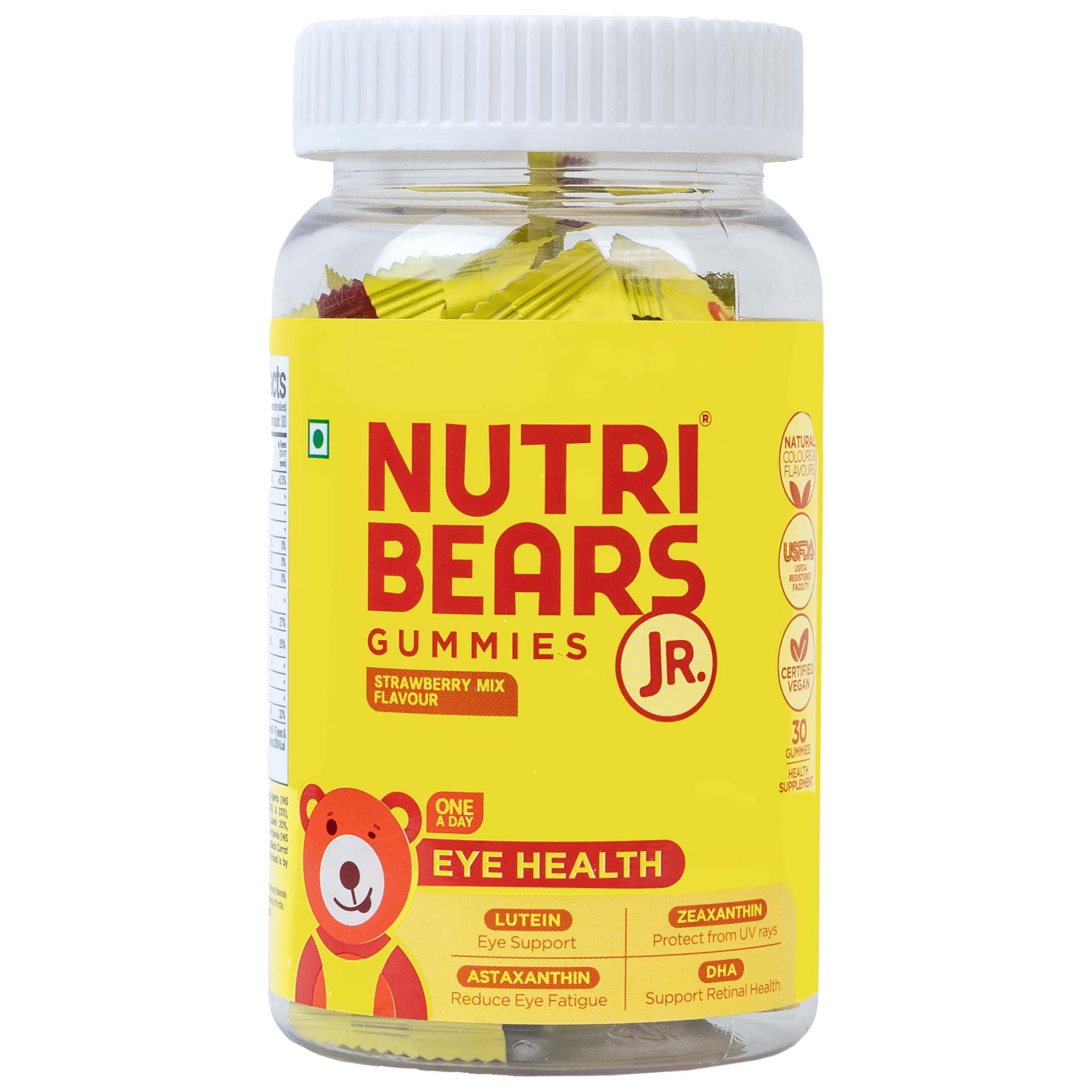 See full amazon price history chart for NutriBears Eye Health Vitamins for Kids, Soft Chewable Gummies with Lutein, DHA, and Zeaxanthin for Ocular Support, Daily Supplement, Strawberry Flavour, 30 Gummy Bears NutriBears Eye Health Vitamins for Kids, Soft Chewable Gummies with Lutein, DHA, and Zeaxanthin for Ocular Support, Daily Supplement, Strawberry Flavour, 30 Gummy Bears (B0D1GBTJFG) Amazon Price History, Amazon Price Tracker