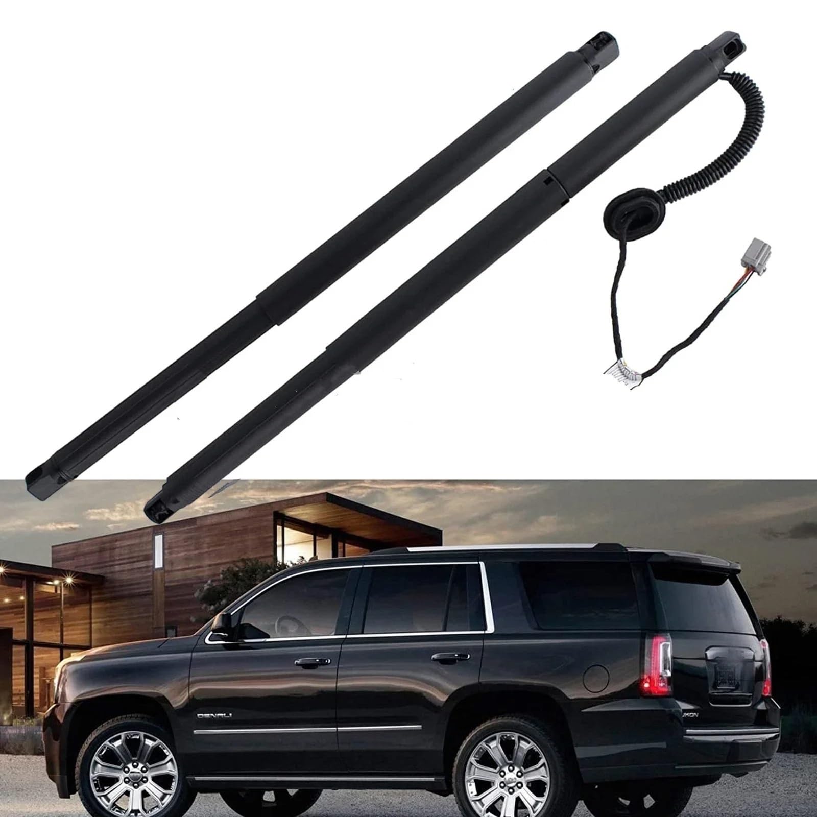 attuatore portellone post Auto Portellone Sollevatore Supporta Puntone A Gas Elettrico 84183515 Compatibile Con GMC Per Yukon V8 5.3L 6.2L 2015 2016 2017 2018 2019 2020(1 pair)