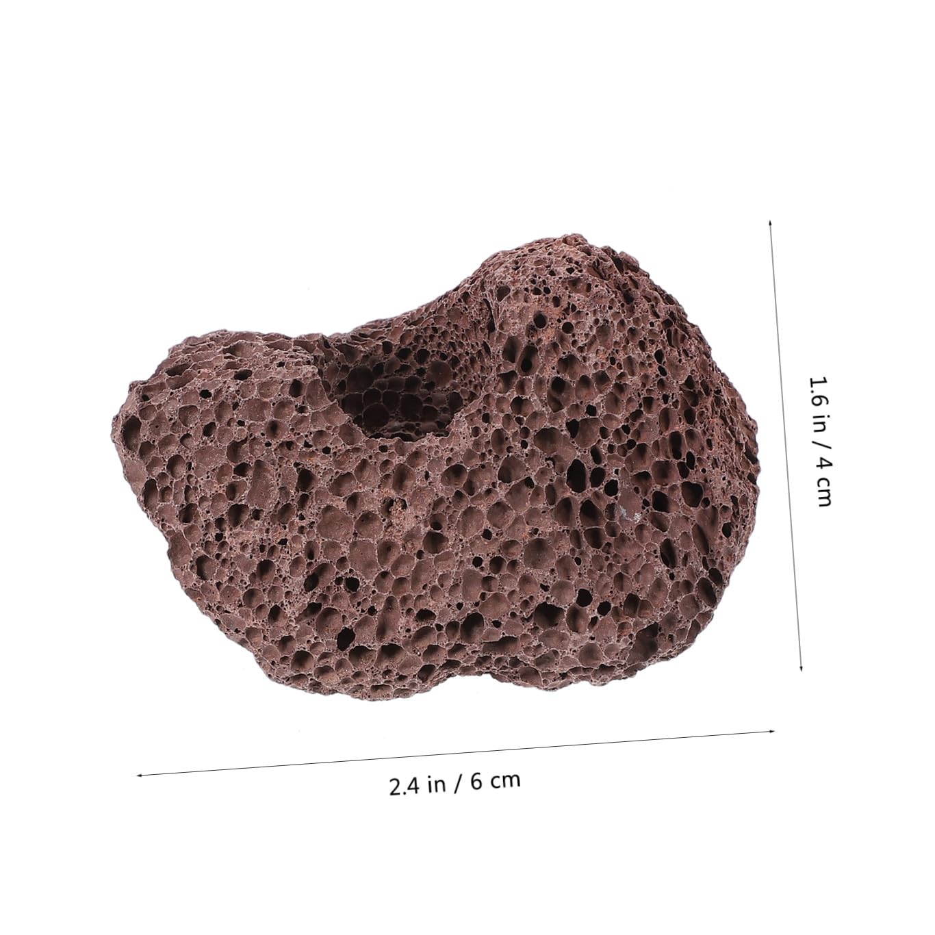 Didiseaon 10pièces Abri pour Poissons Roche Naturelle Décoration Aquarium Forme De Grotte Habitat pour Poissons Eau Douce Et Eau De Mer