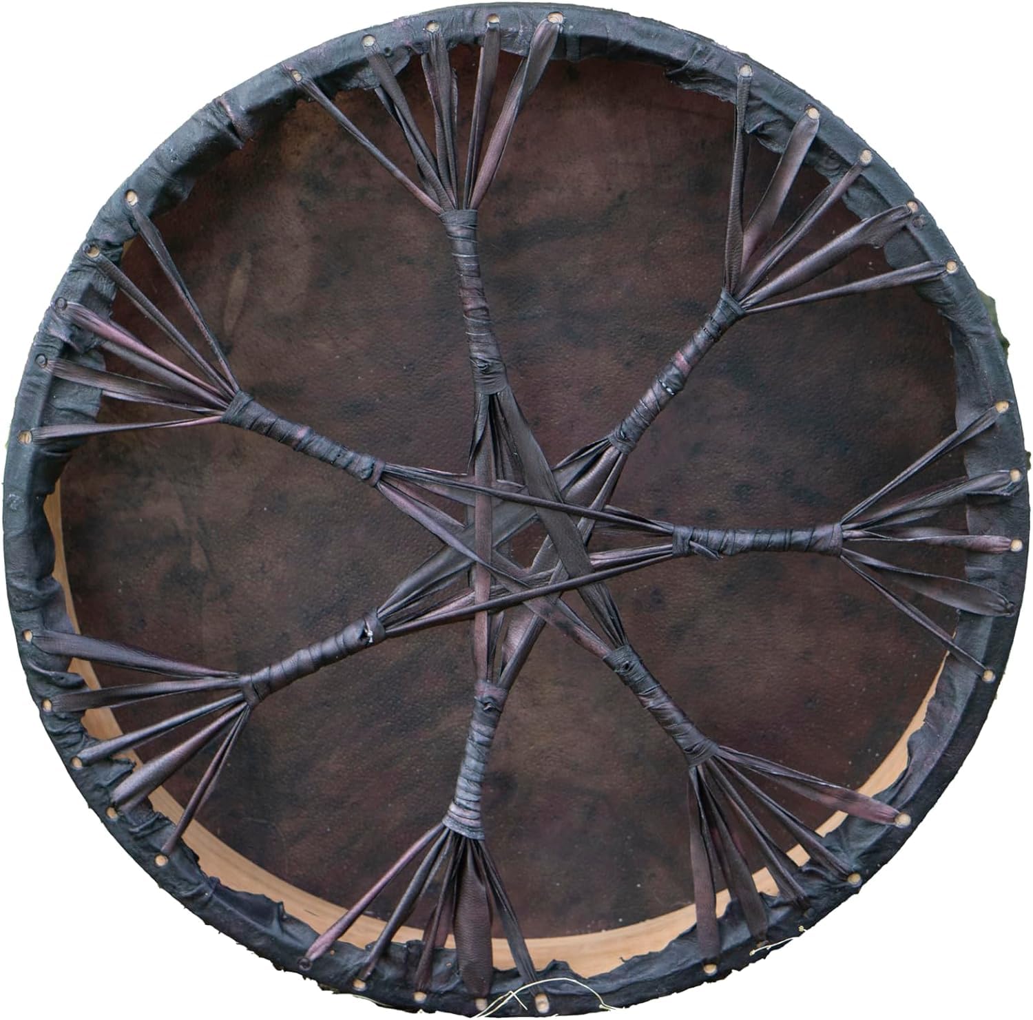 Amazon.com: ARAW American Shamanic Native Drum Bison Natural Hide (16 ...