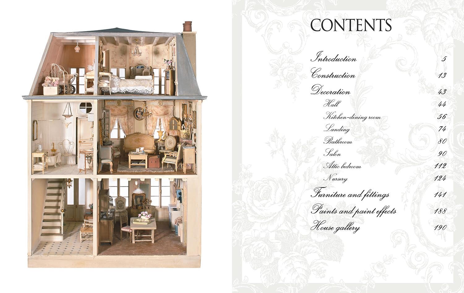 The Big Book of a Miniature House: Create and Decorate a House Room by Room